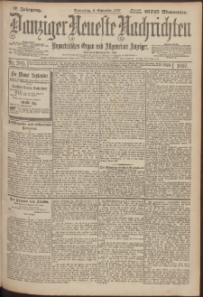 Danziger Neueste Nachrichten : unparteiisches Organ und allgemeiner Anzeiger205/1897