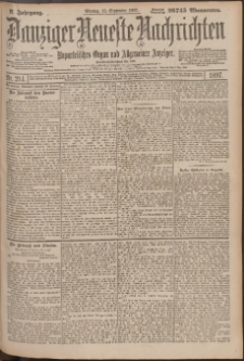 Danziger Neueste Nachrichten : unparteiisches Organ und allgemeiner Anzeiger 214/1897