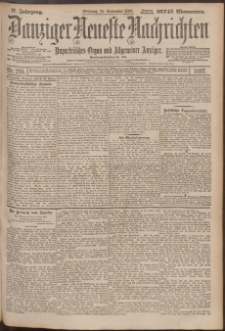 Danziger Neueste Nachrichten : unparteiisches Organ und allgemeiner Anzeiger 216/1897