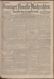 Danziger Neueste Nachrichten : unparteiisches Organ und allgemeiner Anzeiger 219/1897