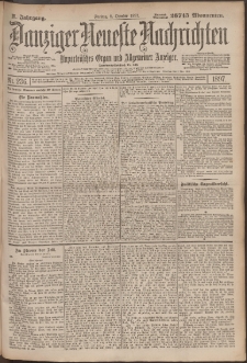 Danziger Neueste Nachrichten : unparteiisches Organ und allgemeiner Anzeiger 236/1897