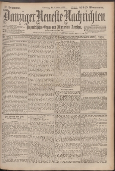 Danziger Neueste Nachrichten : unparteiisches Organ und allgemeiner Anzeiger 239/1897
