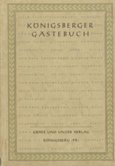 K&ouml;nigsberger G&auml;stebuch