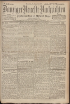 Danziger Neueste Nachrichten : unparteiisches Organ und allgemeiner Anzeiger 272/1897