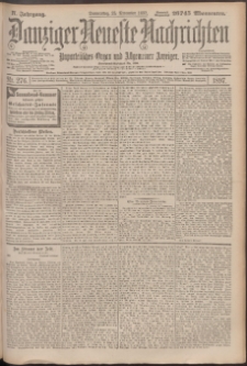 Danziger Neueste Nachrichten : unparteiisches Organ und allgemeiner Anzeiger 276/1897