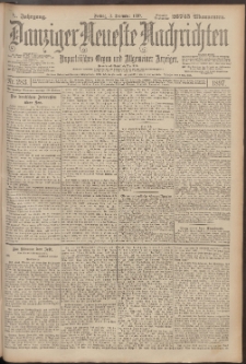 Danziger Neueste Nachrichten : unparteiisches Organ und allgemeiner Anzeiger 283/1897