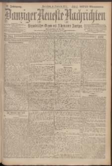 Danziger Neueste Nachrichten : unparteiisches Organ und allgemeiner Anzeiger 284/1897