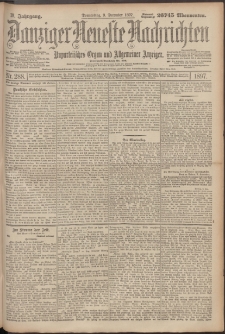 Danziger Neueste Nachrichten : unparteiisches Organ und allgemeiner Anzeiger 288/1897
