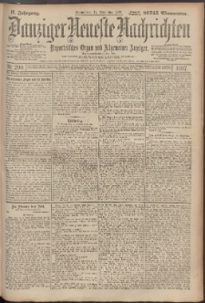 Danziger Neueste Nachrichten : unparteiisches Organ und allgemeiner Anzeiger 290/1897