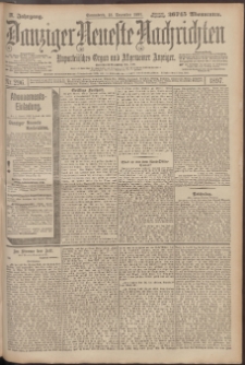 Danziger Neueste Nachrichten : unparteiisches Organ und allgemeiner Anzeiger 296/1897