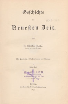 Geschichte der Neuesten Zeít T.3