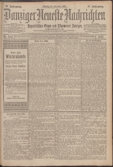 Danziger Neueste Nachrichten : unparteiisches Organ und allgemeiner Anzeiger 302/1897