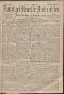 Danziger Neueste Nachrichten : unparteiisches Organ und allgemeiner Anzeiger 10/1898