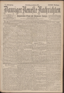 Danziger Neueste Nachrichten : unparteiisches Organ und allgemeiner Anzeiger 28/1898