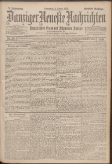 Danziger Neueste Nachrichten : unparteiisches Organ und allgemeiner Anzeiger 28/1898