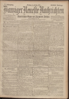 Danziger Neueste Nachrichten : unparteiisches Organ und allgemeiner Anzeiger 49/1898