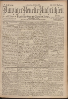 Danziger Neueste Nachrichten : unparteiisches Organ und allgemeiner Anzeiger 52/1898