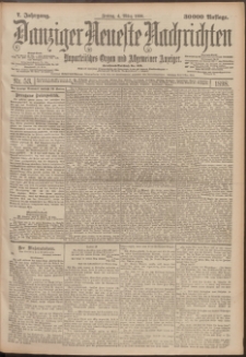 Danziger Neueste Nachrichten : unparteiisches Organ und allgemeiner Anzeiger 53/1898
