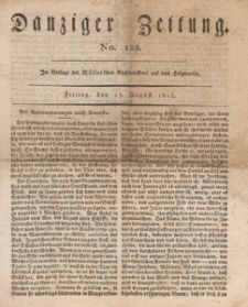 Danziger Zeitung, 1813.08.13 nr 128