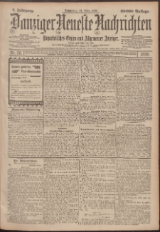 Danziger Neueste Nachrichten : unparteiisches Organ und allgemeiner Anzeiger 76/1898
