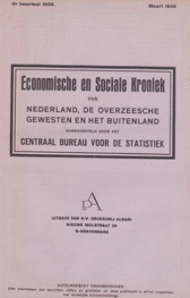 Economische en Sociale Kroniek van Nederland, de Overzeesche Gewesten en het Buitenland, 1936.03, kwartaal 4