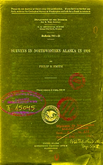 Bulletin 797-D. Surveys in northwestern Alaska in 1926