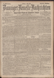 Danziger Neueste Nachrichten : unparteiisches Organ und allgemeiner Anzeiger105/1898