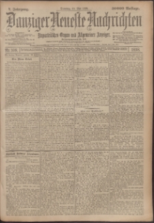 Danziger Neueste Nachrichten : unparteiisches Organ und allgemeiner Anzeiger108/1898