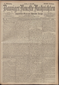 Danziger Neueste Nachrichten : unparteiisches Organ und allgemeiner Anzeiger111/1898