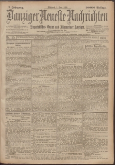 Danziger Neueste Nachrichten : unparteiisches Organ und allgemeiner Anzeiger125/1898