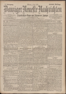 Danziger Neueste Nachrichten : unparteiisches Organ und allgemeiner Anzeiger129/1898