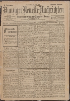 Danziger Neueste Nachrichten : unparteiisches Organ und allgemeiner Anzeiger 144/1898
