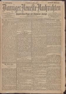 Danziger Neueste Nachrichten : unparteiisches Organ und allgemeiner Anzeiger 158/1898