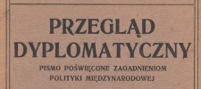 Przegląd Dyplomatyczny : pismo poświęcone zagadnieniom polityki międzynarodowej, 1919.04.01 nr 5