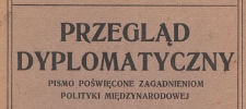 Przegląd Dyplomatyczny : pismo poświęcone zagadnieniom polityki międzynarodowej, 1919 nr 15