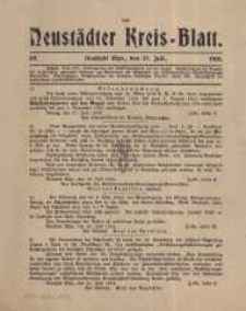 Neustadter Kreis - Blatt, nr.59, 1915
