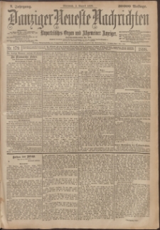 Danziger Neueste Nachrichten : unparteiisches Organ und allgemeiner Anzeiger 179/1898