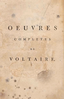 Oeuvres Completes De Voltaire. T. 56, [Lettres de L'Imperatrice de Russie et de M. de Voltaire]