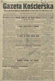 Gazeta Kościerska, 1937, nr50