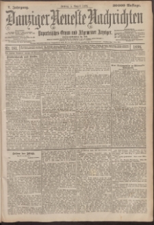 Danziger Neueste Nachrichten : unparteiisches Organ und allgemeiner Anzeiger 181/1898