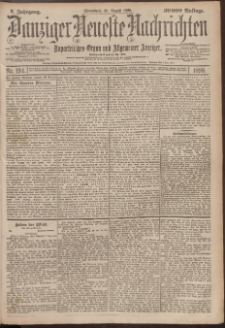 Danziger Neueste Nachrichten : unparteiisches Organ und allgemeiner Anzeiger194/1898