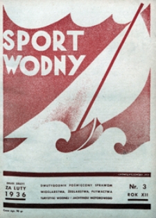 Sport Wodny, 1936, nr 3
