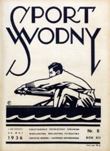 Sport Wodny, 1936, nr 8