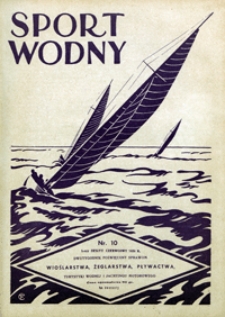 Sport Wodny, 1936, nr 10