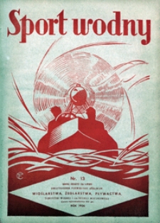 Sport Wodny, 1936, nr 13