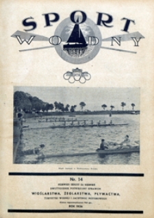Sport Wodny, 1936, nr 14