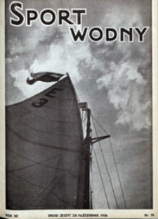 Sport Wodny, 1936, nr 19