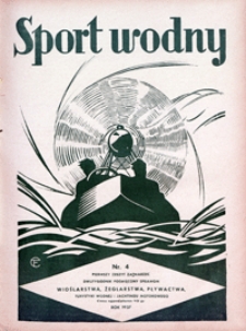 Sport Wodny, 1937, nr 4