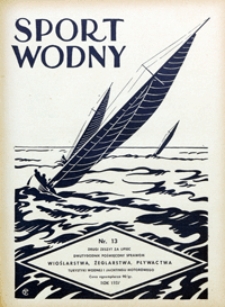 Sport Wodny, 1937, nr 13