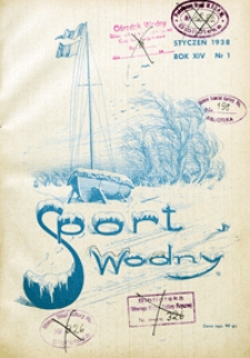 Sport Wodny, 1938, nr 1